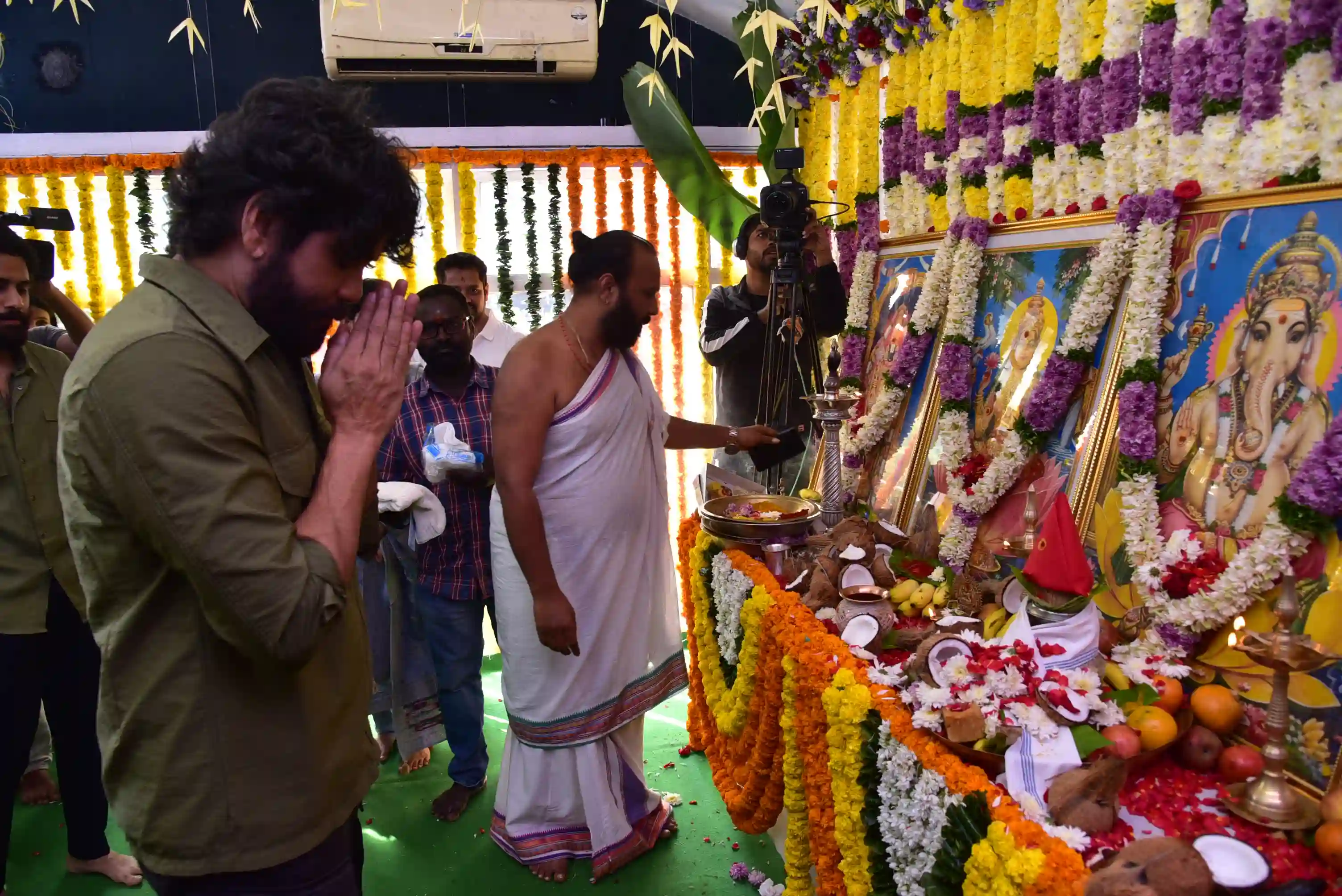Naga Chaitanya Sai Pallavi Thandel Movie Opening Pooja Ceremony