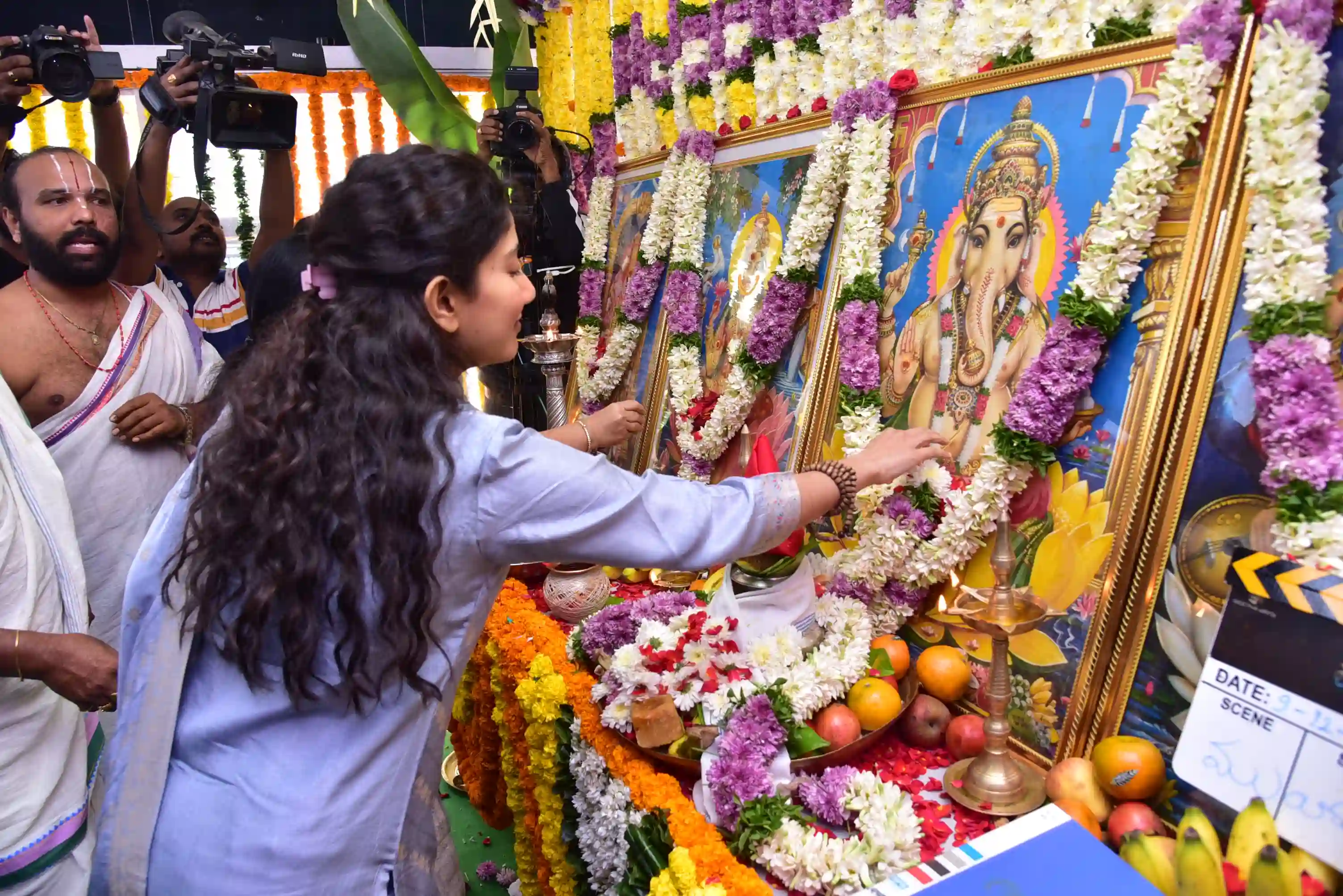 Naga Chaitanya Sai Pallavi Thandel Movie Opening Pooja Ceremony