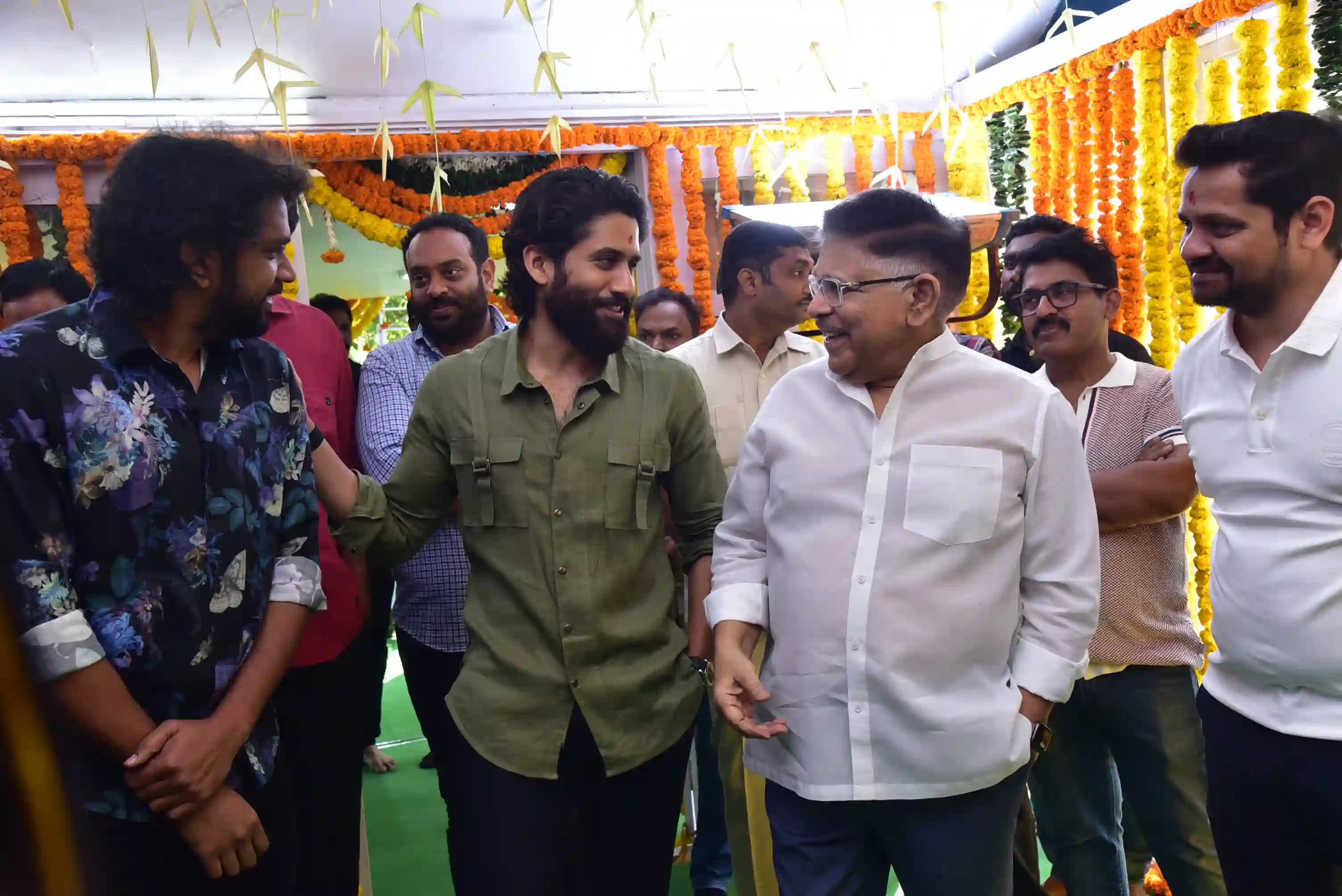 Naga Chaitanya Sai Pallavi Thandel Movie Opening Pooja Ceremony