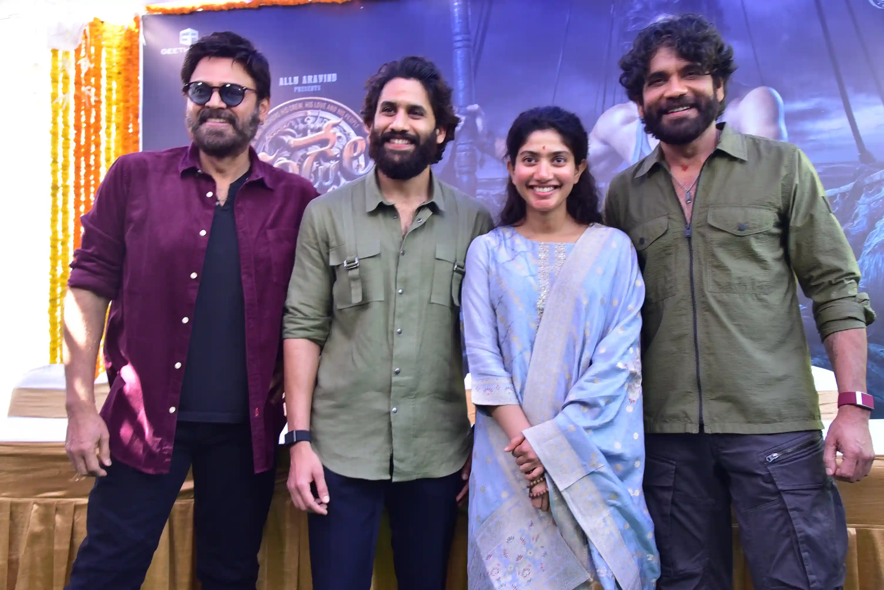 Naga Chaitanya Sai Pallavi Thandel Movie Opening Pooja Ceremony