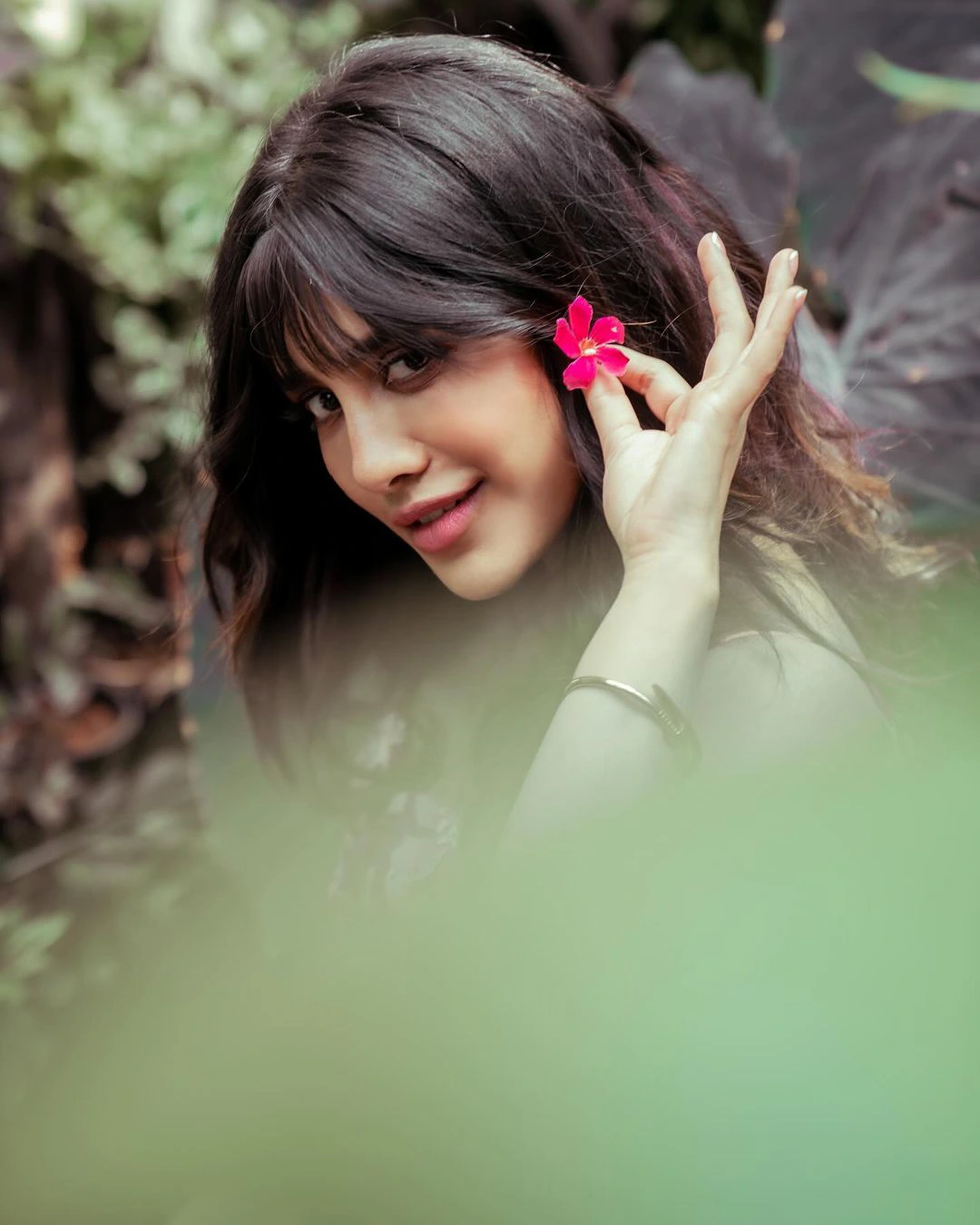 Tollywood Heroine Nabha Natesh shares her latest photoshoot