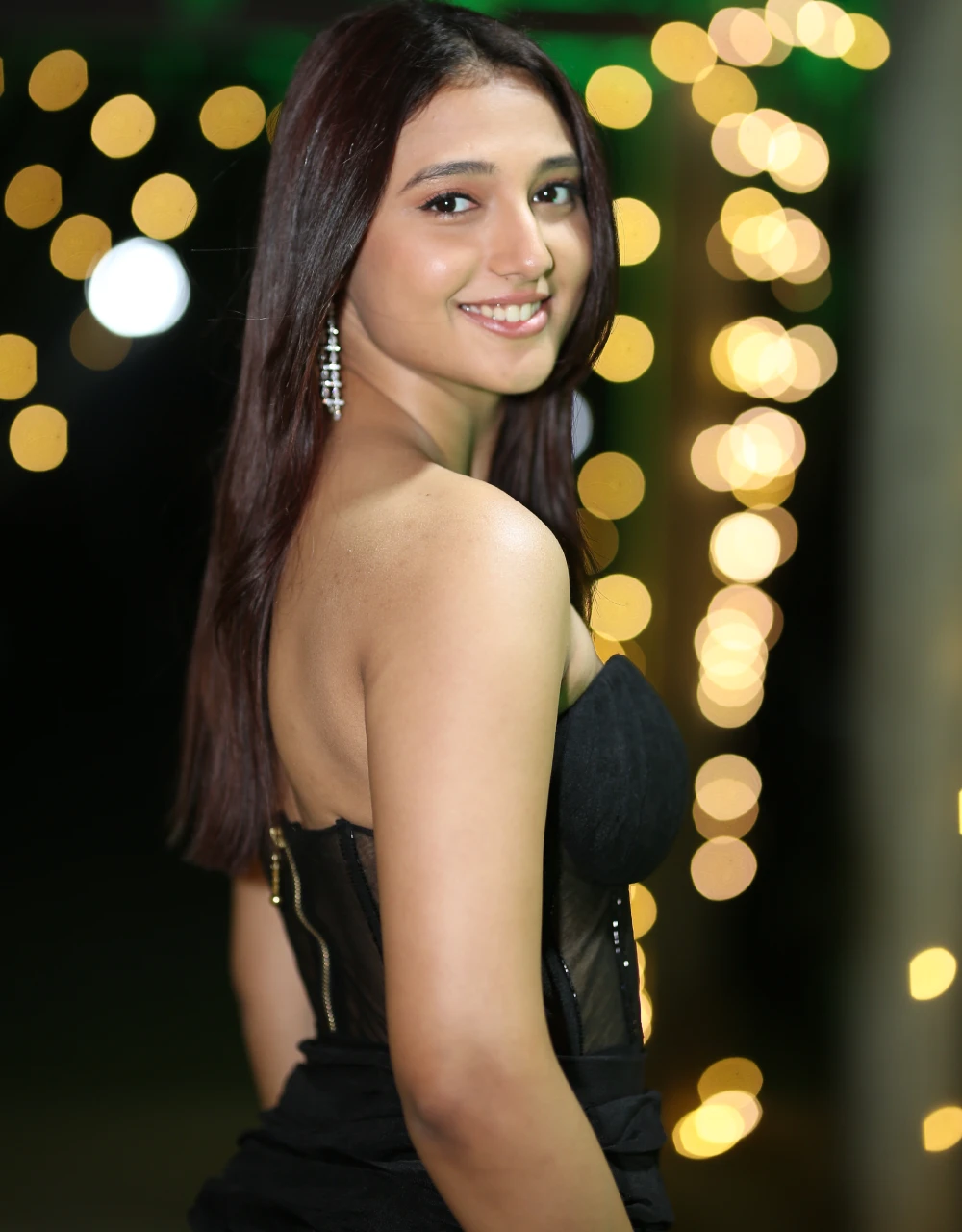 Tollywood Heroine Ritika Nayak photos at Hi Nanna success meet