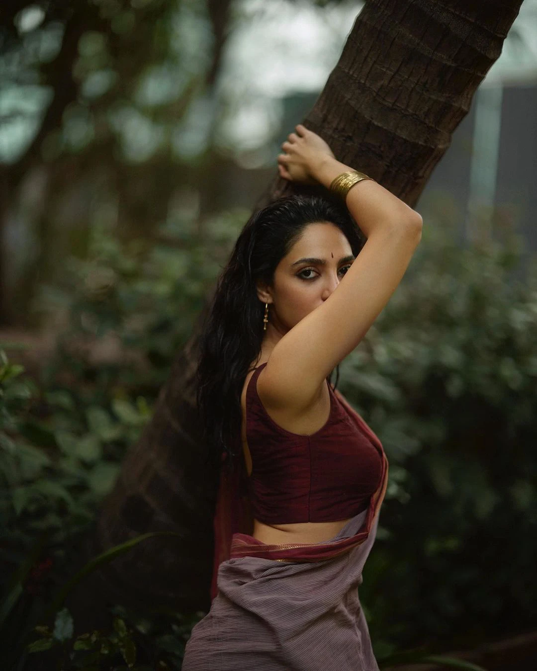 Tollywood Heroine Sobhita Dhulipala saree photos