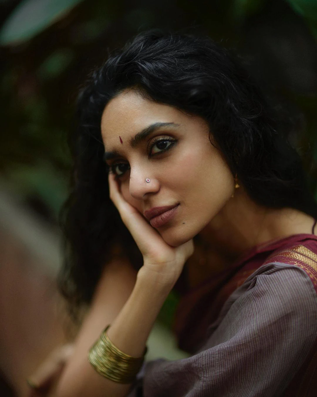 Tollywood Heroine Sobhita Dhulipala saree photos