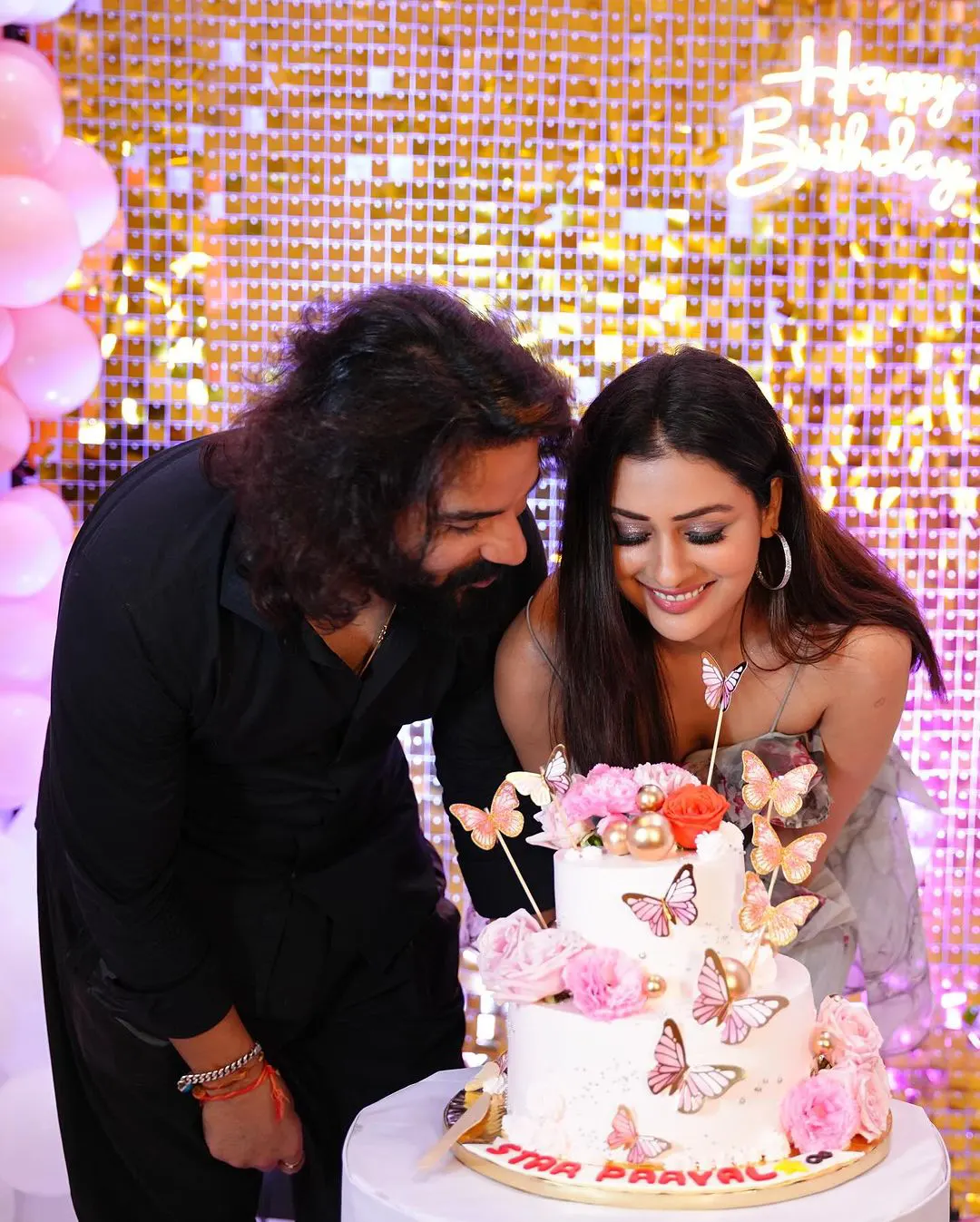 Tollywood heroine Payal Rajput birthday celebration photos