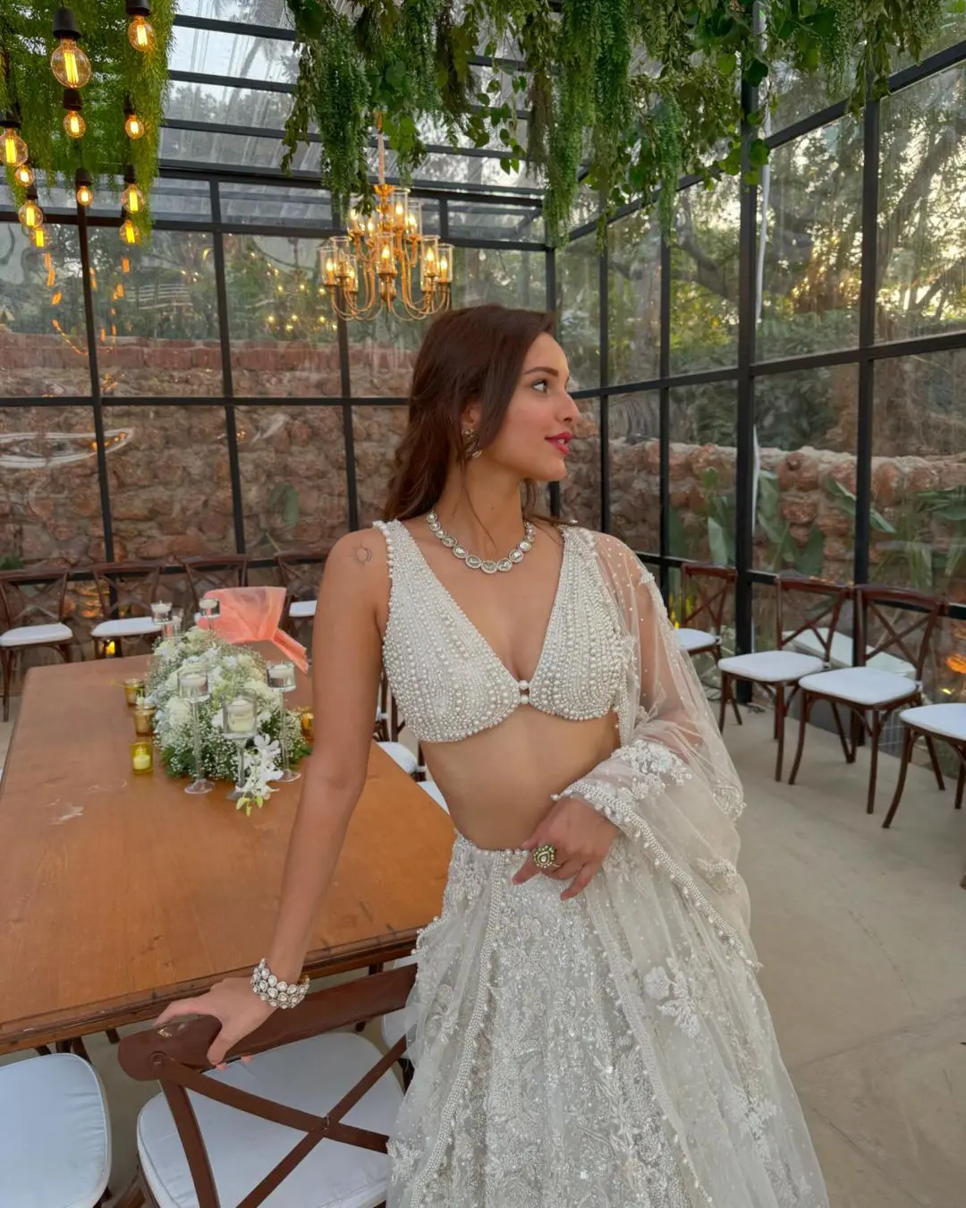 Triptii Dimri Stunning Looks in White Dress