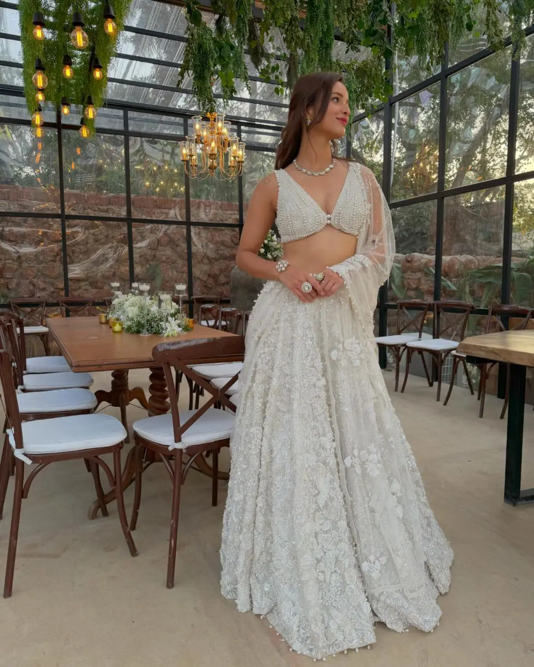 Triptii Dimri Stunning Looks in White Dress