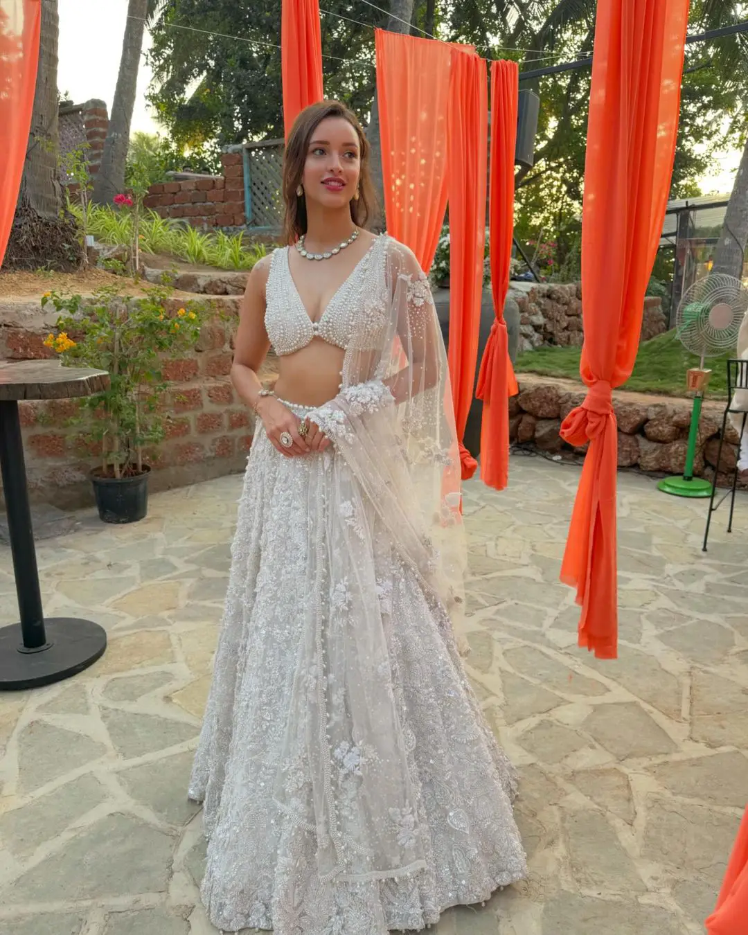 Triptii Dimri Stunning Looks in White Dress