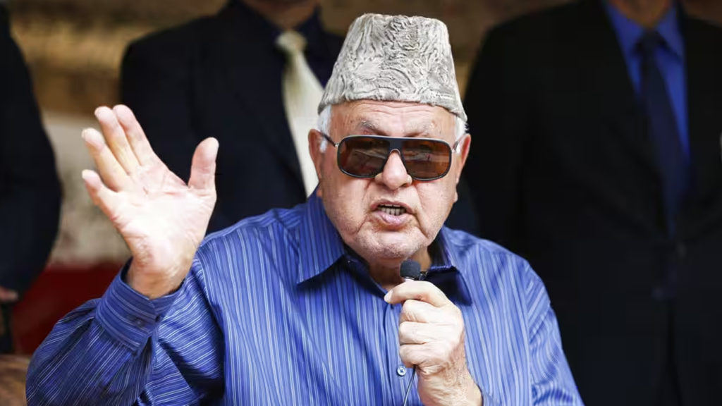 kashmir will become another gaza and palestine says farooq abdullah on terrorism