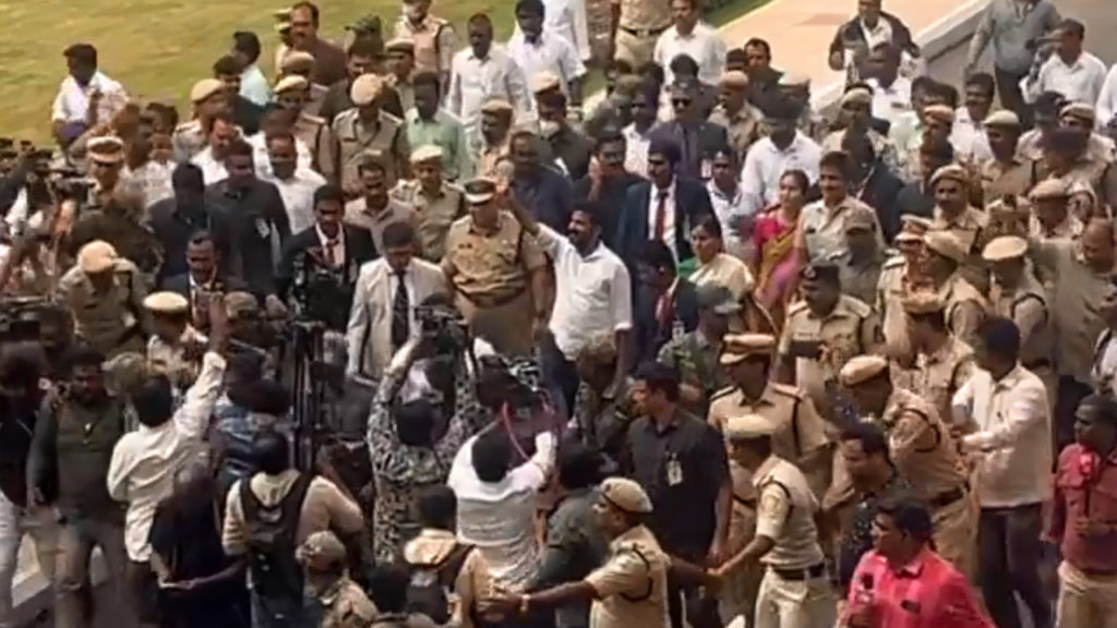 telangana cm revanth reddy reached secretariat in hyderabad
