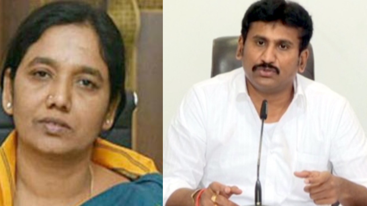పరిటాల సునీత ఇంటిముందు ధర్నా చేస్తా.. వైసీపీ ఎమ్మెల్యే వార్నింగ్ పరిటాల సునీత ఇంటిముందు ధర్నా చేస్తా.. వైసీపీ ఎమ్మెల్యే వార్నింగ్
