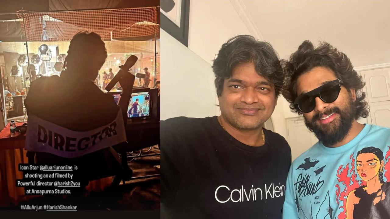 Harish Shankar : మరోసారి హరీష్ శంకర్ దర్శకత్వంలో అల్లు అర్జున్.. షూట్ నుంచి ఫోటో లీక్ చేసిన డైరెక్టర్.. Harish Shankar : మరోసారి హరీష్ శంకర్ దర్శకత్వంలో అల్లు అర్జున్.. షూట్ నుంచి ఫోటో లీక్ చేసిన డైరెక్టర్..