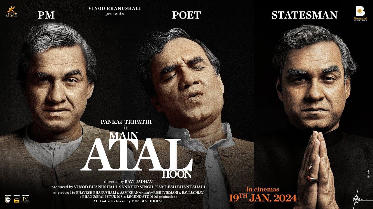 Main ATAL Hoon : అటల్ బిహారి వాజ్‌పేయి బయోపిక్ ట్రైలర్ చూశారా? మే అటల్ హూన్..