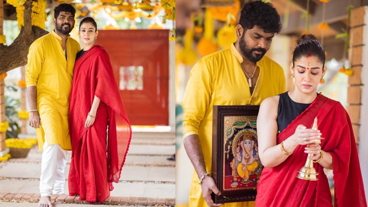 Vignesh – Nayan : భర్తతో సాంప్రదాయంగా క్యూట్ ఫోటోలు షేర్ చేసిన నయనతార.. Vignesh – Nayan : భర్తతో సాంప్రదాయంగా క్యూట్ ఫోటోలు షేర్ చేసిన నయనతార..