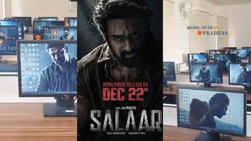 Bhimavaram Engineering College Students Prabhas Fans Salaar Fanism Goes Viral