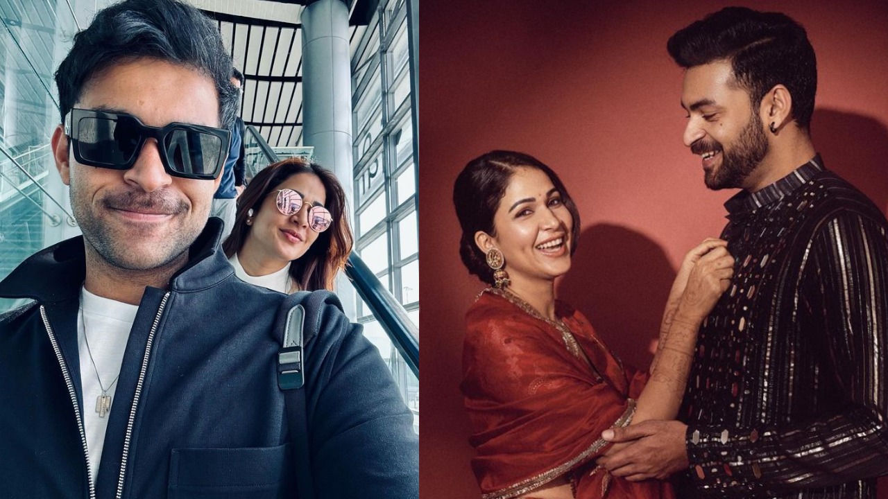 Varun Lavanya : వరుణ్ – లావణ్య హనీమూన్కి వెళ్తున్నారా? ఎయిర్ పోర్ట్లో లావణ్యతో వరుణ్ స్పెషల్ సెల్ఫీ.. Varun Lavanya : వరుణ్ – లావణ్య హనీమూన్కి వెళ్తున్నారా? ఎయిర్ పోర్ట్లో లావణ్యతో వరుణ్ స్పెషల్ సెల్ఫీ..