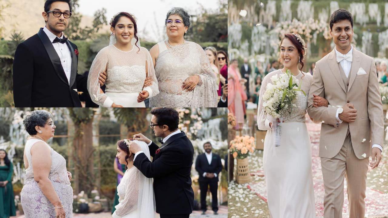 Aamir Khan : అమీర్ ఖాన్ కుమార్తె ఐరా ఖాన్ పెళ్లి ఫోటోలు..