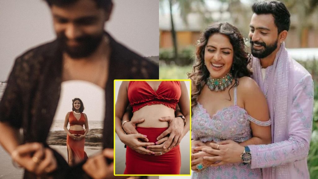 Actress Amala Paul announce her pregnancy with baby bump photos