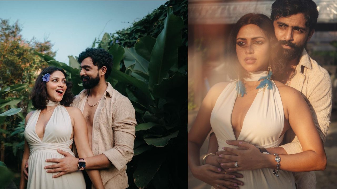 Amala Paul : భర్తతో కలిసి అమలా పాల్ బేబీ బంప్ ఫోటో షూట్..