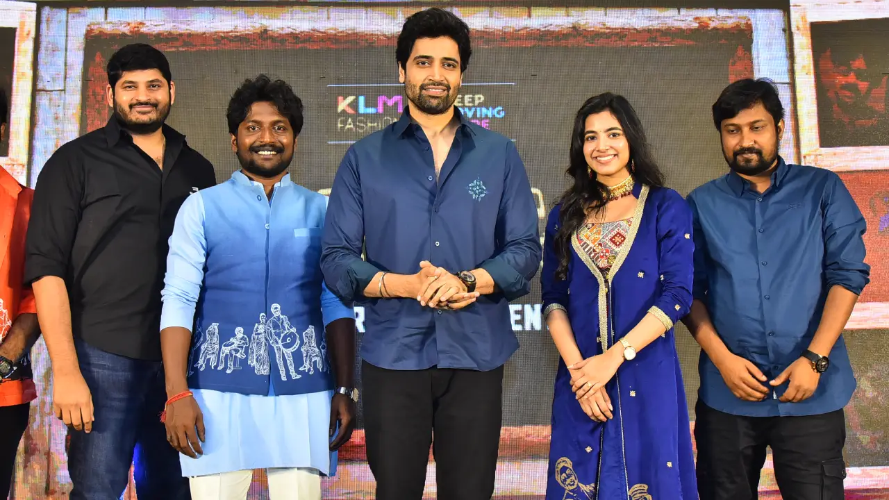 Suhas Ambajipeta Marriage Band Movie Pre Release Event