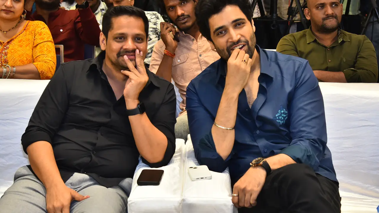 Suhas Ambajipeta Marriage Band Movie Pre Release Event