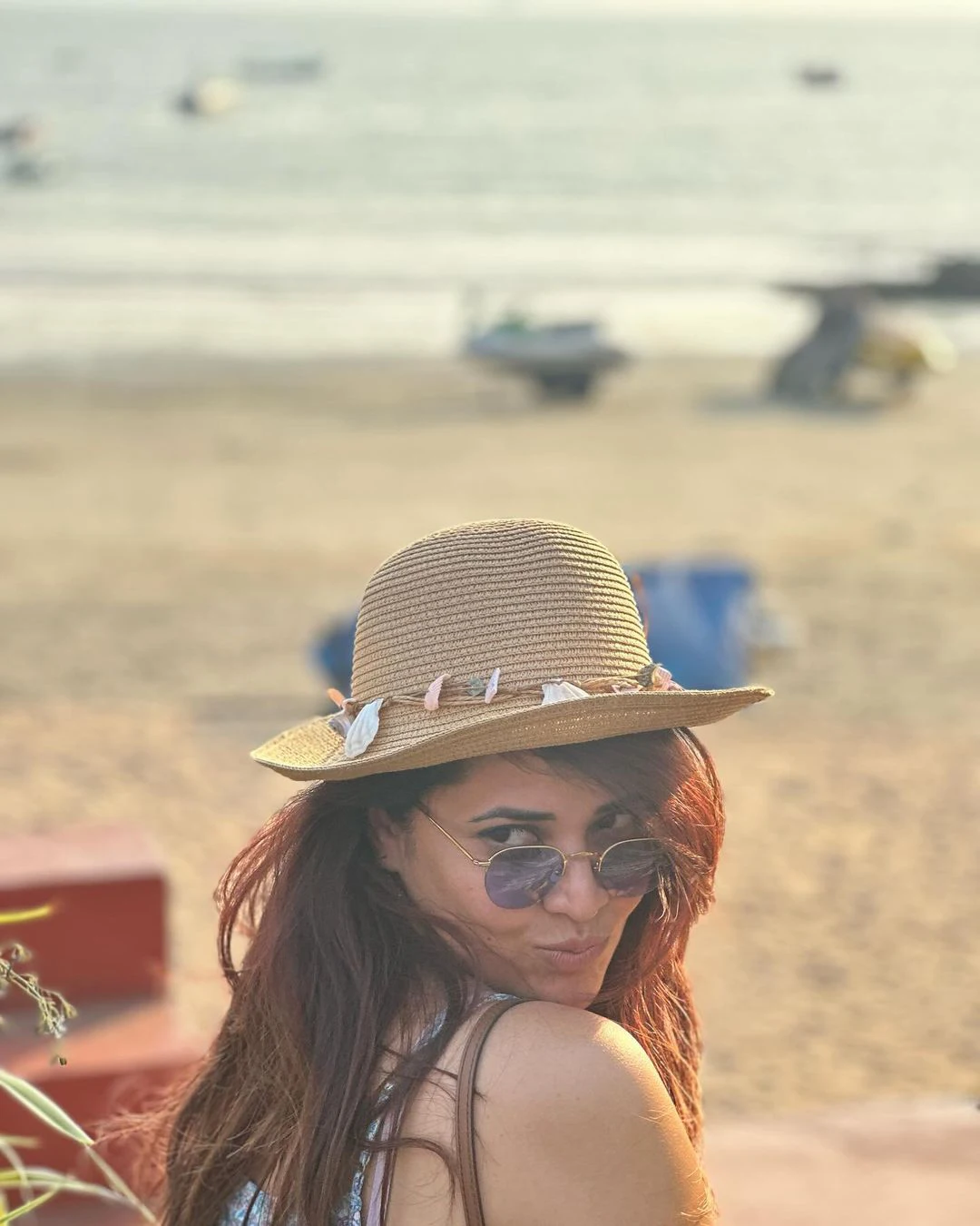 Anasuya Bharadwaj Enjoying Vacation at Beach