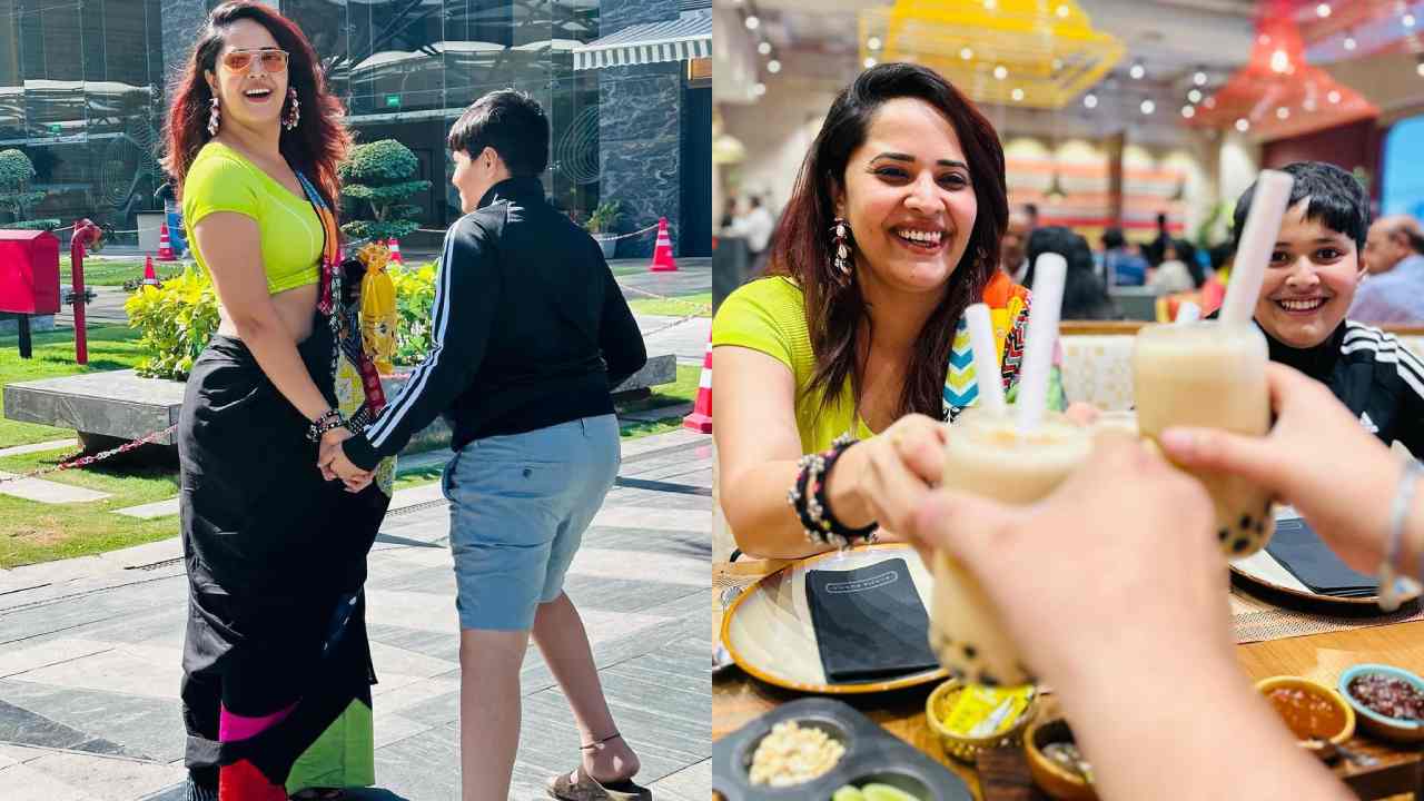 Anasuya : ఫ్యామిలీతో అనసూయ న్యూ ఇయర్ సెలబ్రేషన్స్.. ఫోటోలు చూశారా..