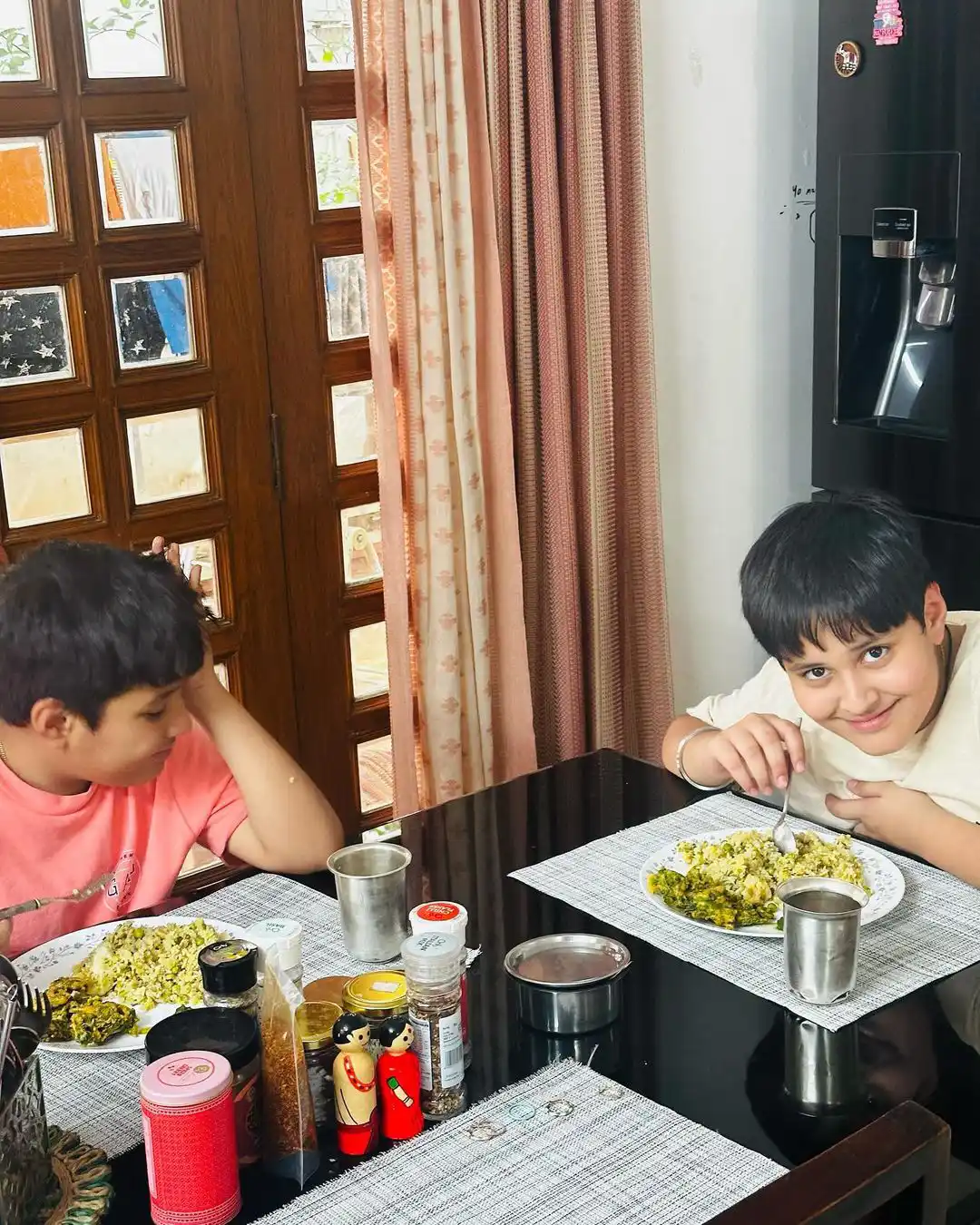 Anasuya Sankranthi Celebrations with Family