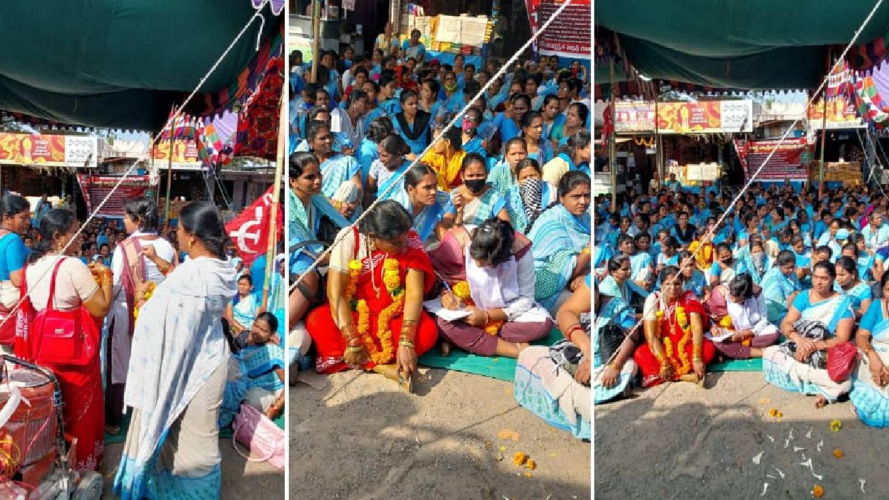 ESMA: అంగన్వాడీలపై ఎస్మా ప్రయోగిస్తూ ఏపీ ప్రభుత్వం ఆదేశాలు జారీ.. వేతనాల్లోనూ కోత ESMA: అంగన్వాడీలపై ఎస్మా ప్రయోగిస్తూ ఏపీ ప్రభుత్వం ఆదేశాలు జారీ.. వేతనాల్లోనూ కోత