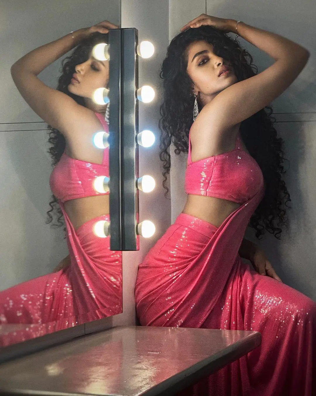 Anupama Parameswaran Dazzling Photo Shoot in Saree