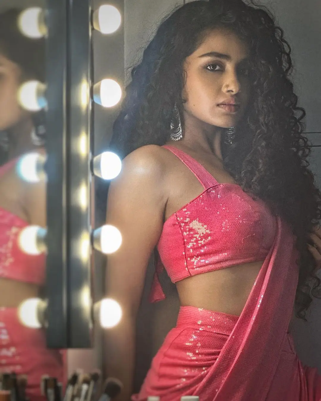 Anupama Parameswaran Dazzling Photo Shoot in Saree