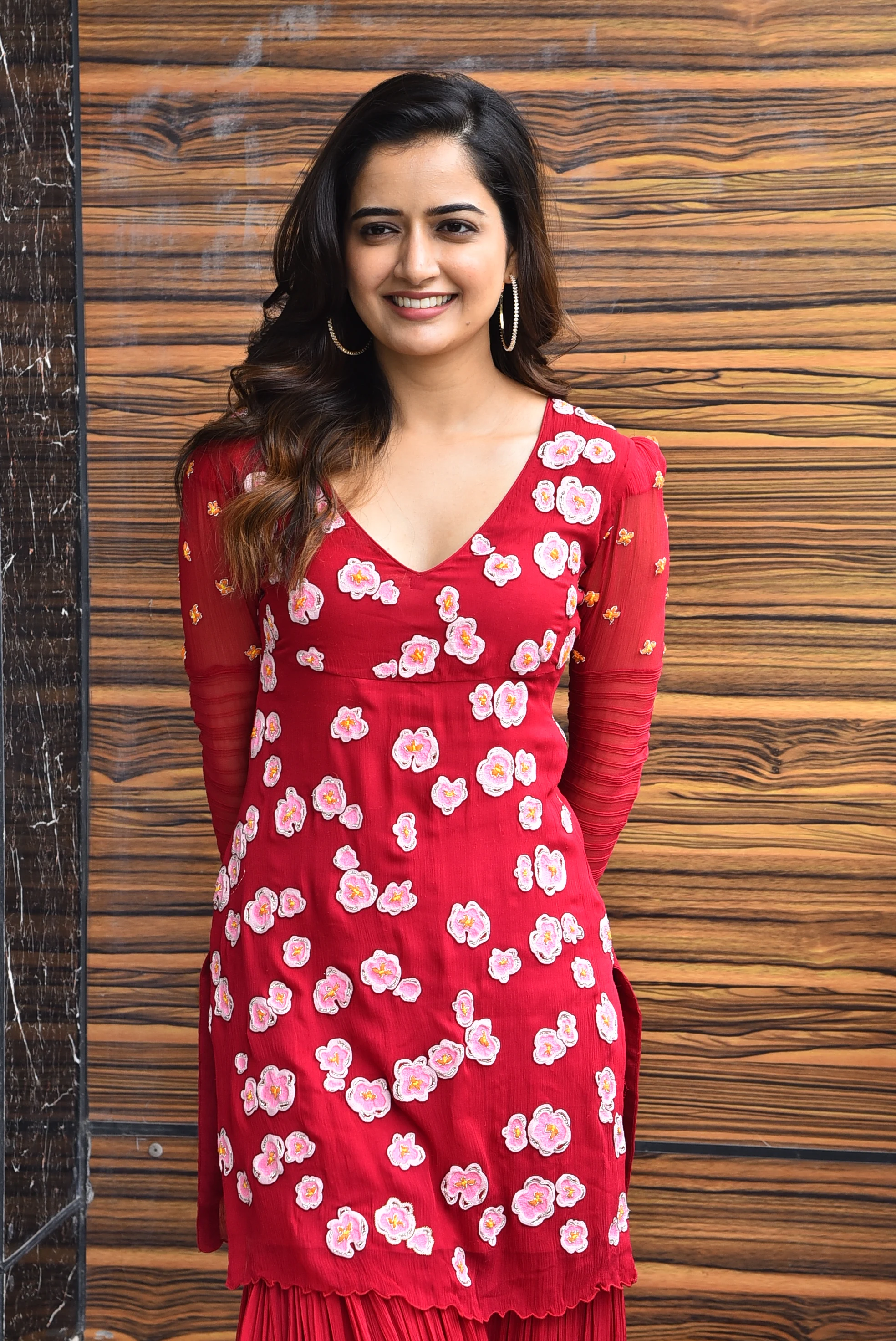 Ashika Ranganath Photos at Nagarjuna Naa Saami Ranga movie promotions