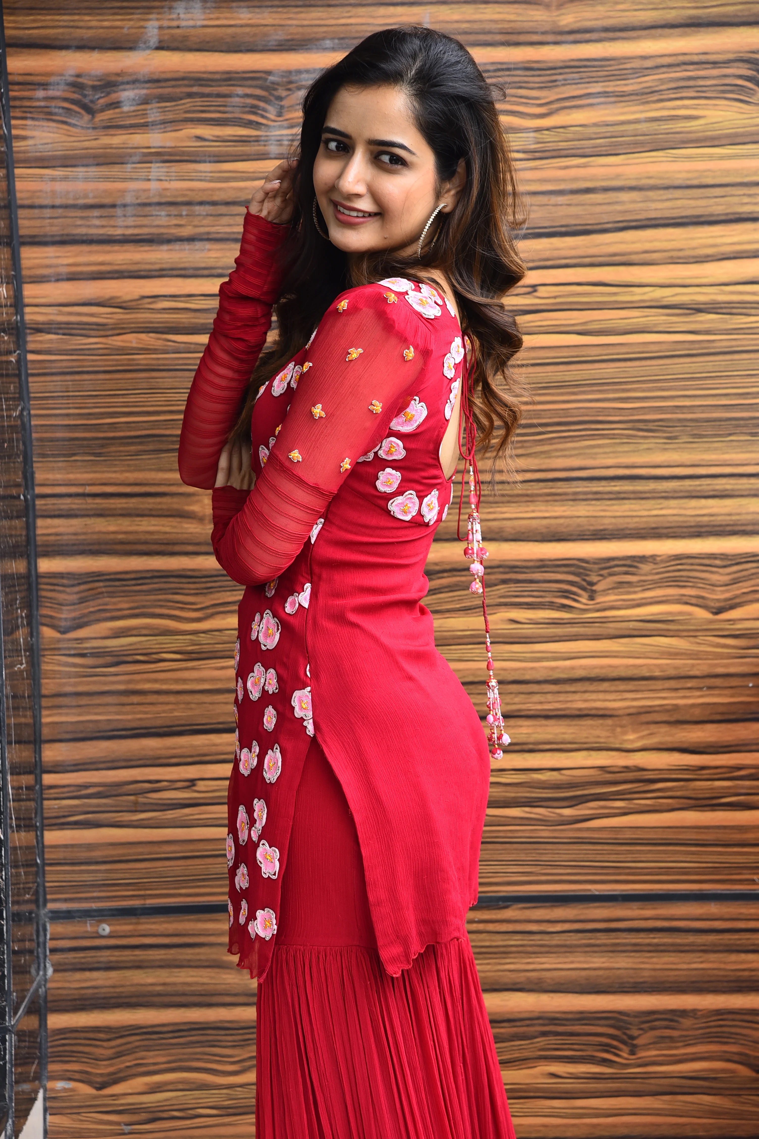 Ashika Ranganath Photos at Nagarjuna Naa Saami Ranga movie promotions