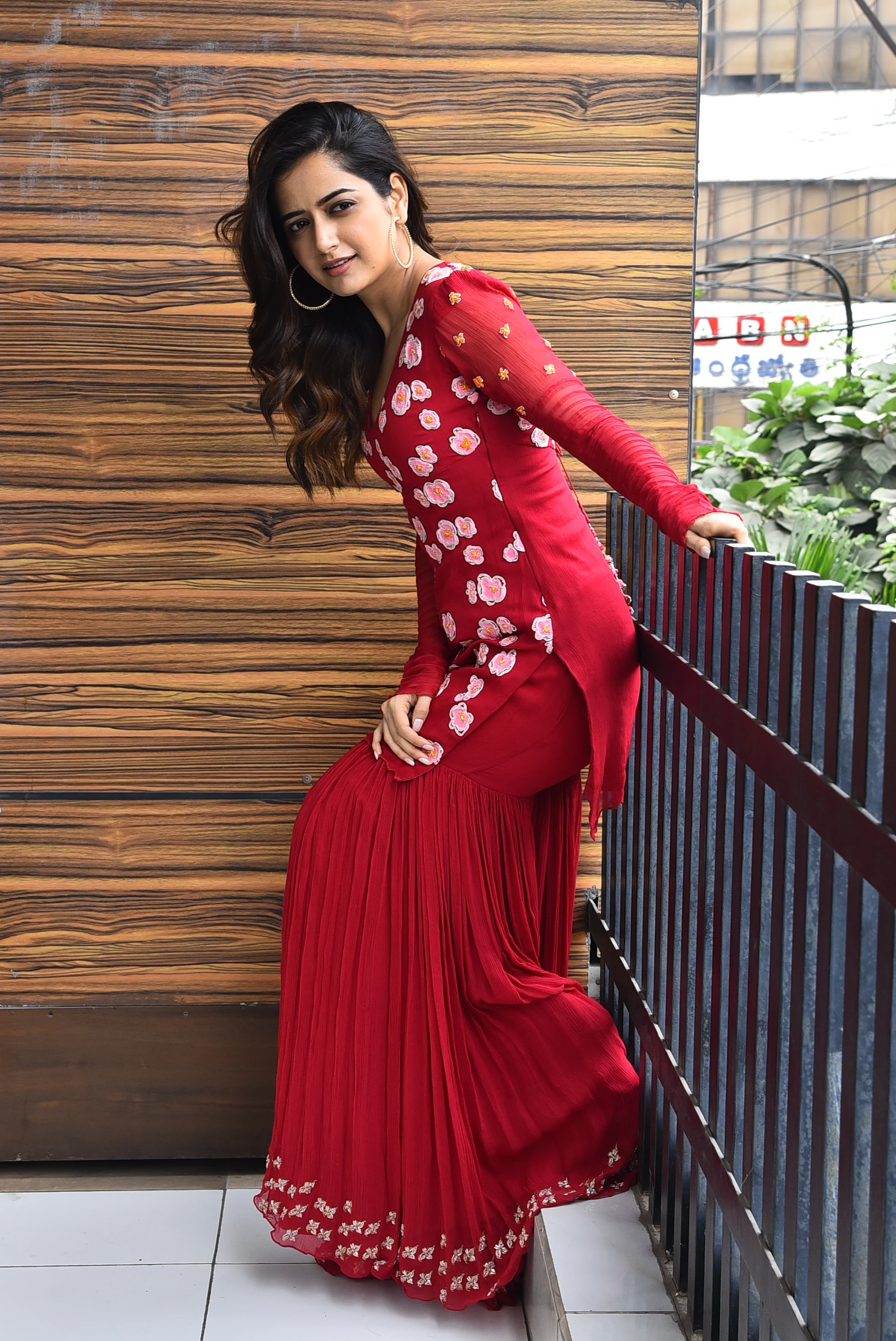 Ashika Ranganath Photos at Nagarjuna Naa Saami Ranga movie promotions