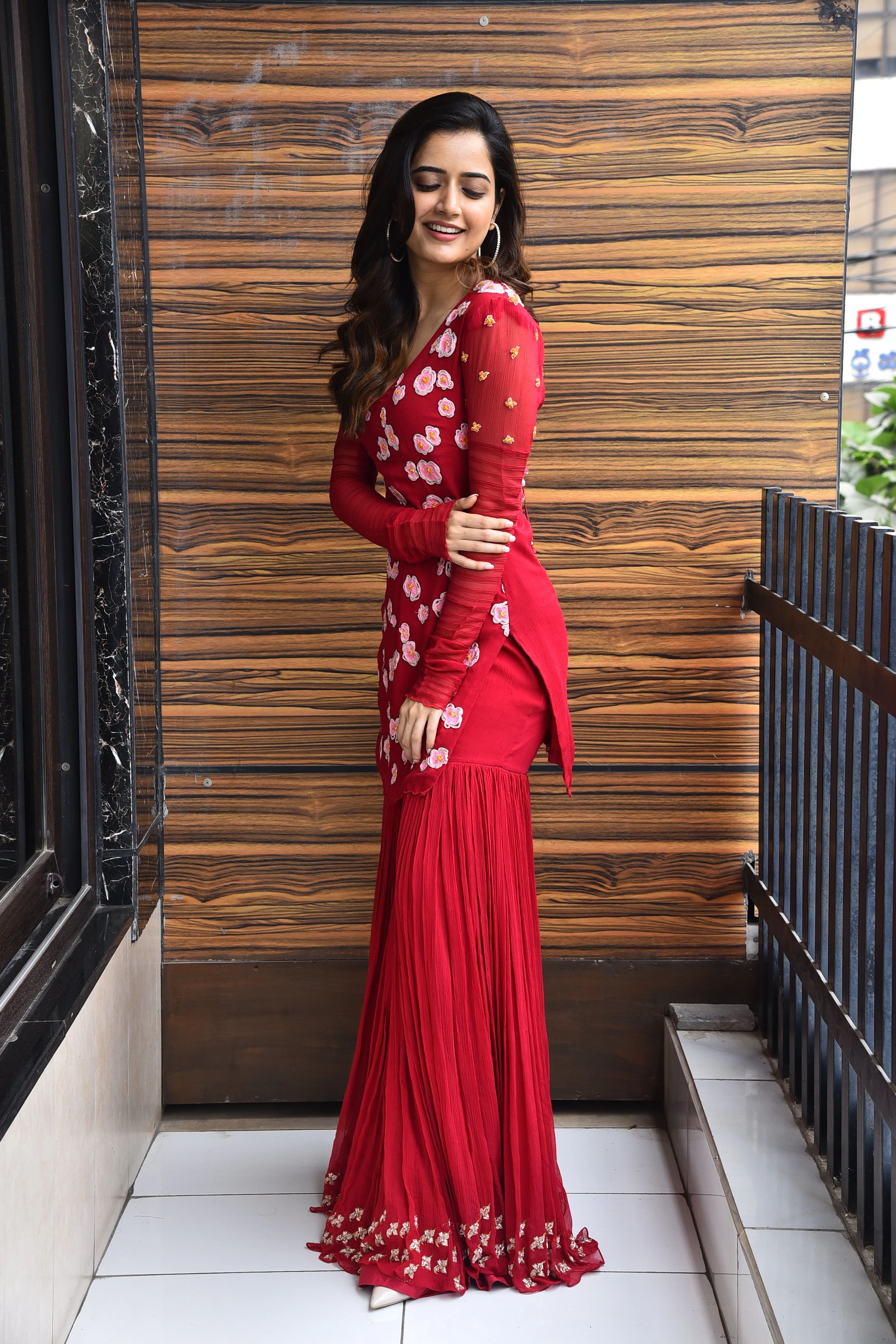 Ashika Ranganath Photos at Nagarjuna Naa Saami Ranga movie promotions