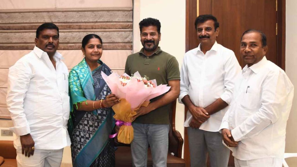 BRS MLAs Meet CM Revanth