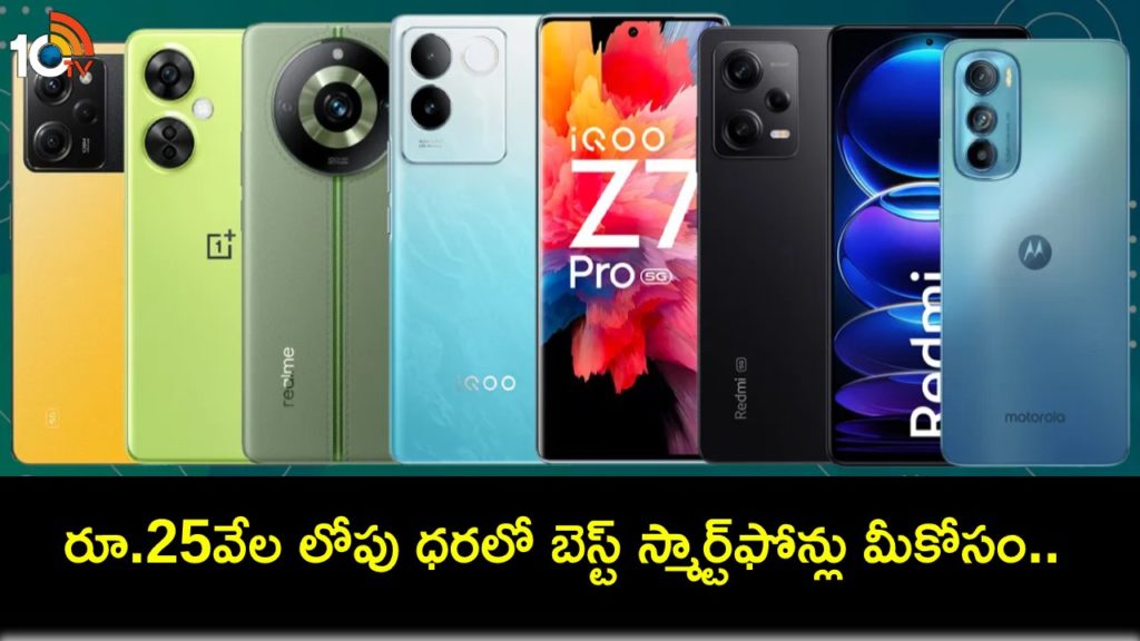 Best phones in India under Rs 25k in January 2024
