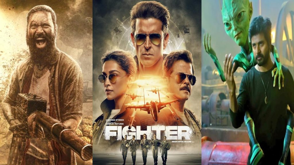 Captain Miller Ayalaan Fighter movie release dates and trailers