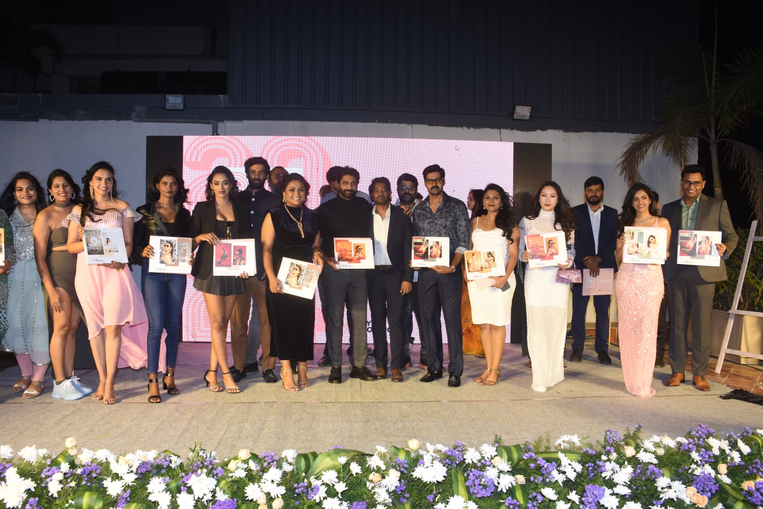 Celebrities at Eye Boutique and Studio Lluxe fashion calendar launch event