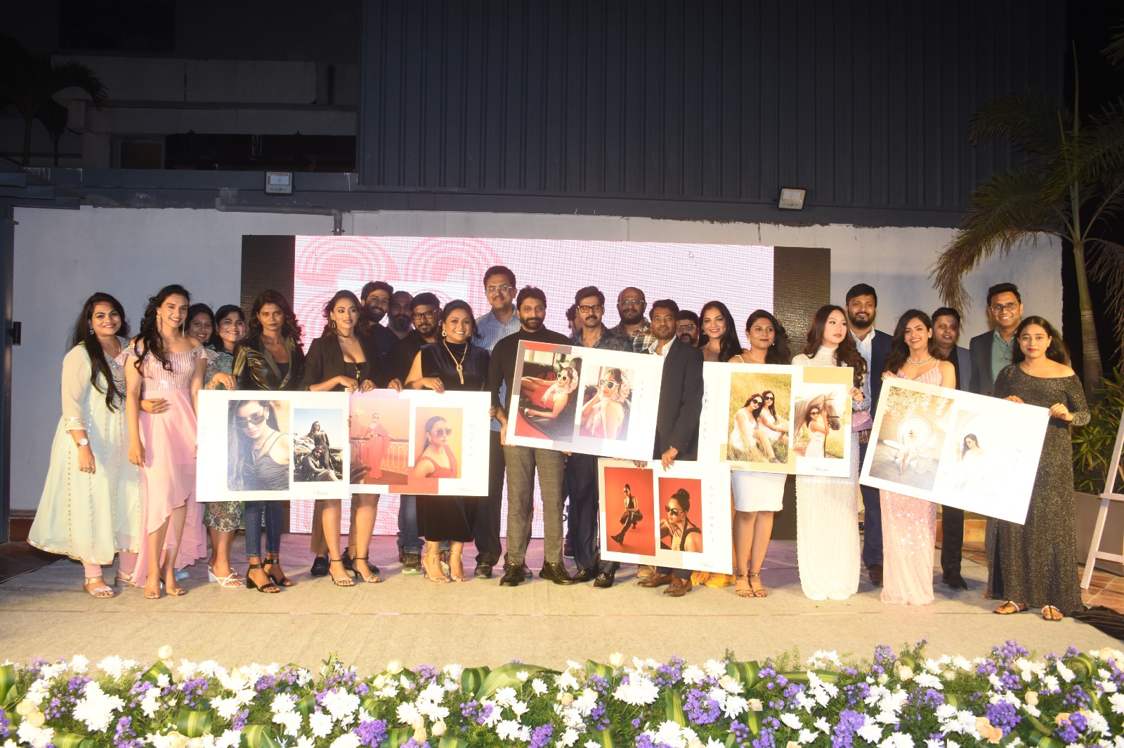 Celebrities at Eye Boutique and Studio Lluxe fashion calendar launch event