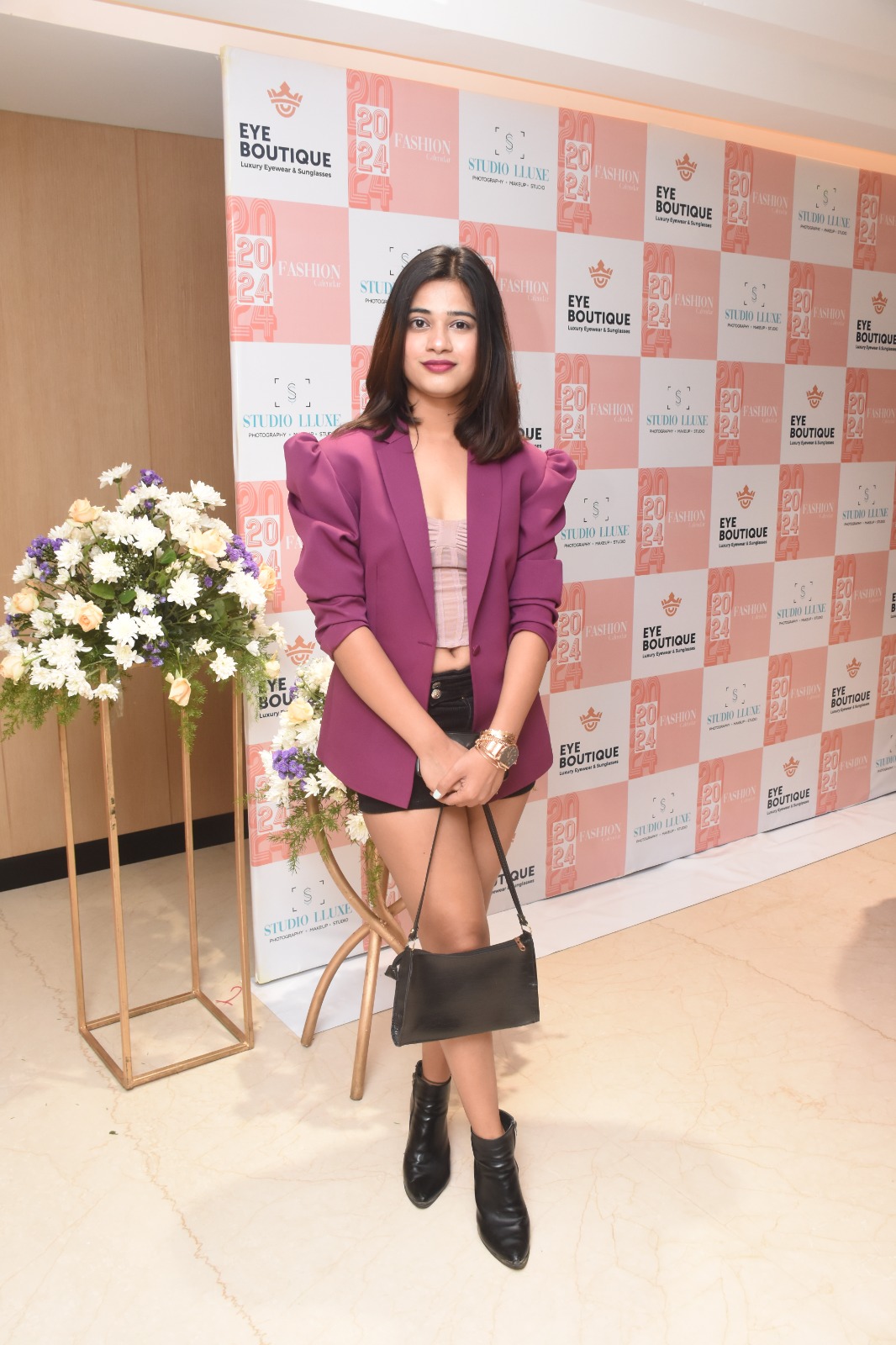 Celebrities at Eye Boutique and Studio Lluxe fashion calendar launch event