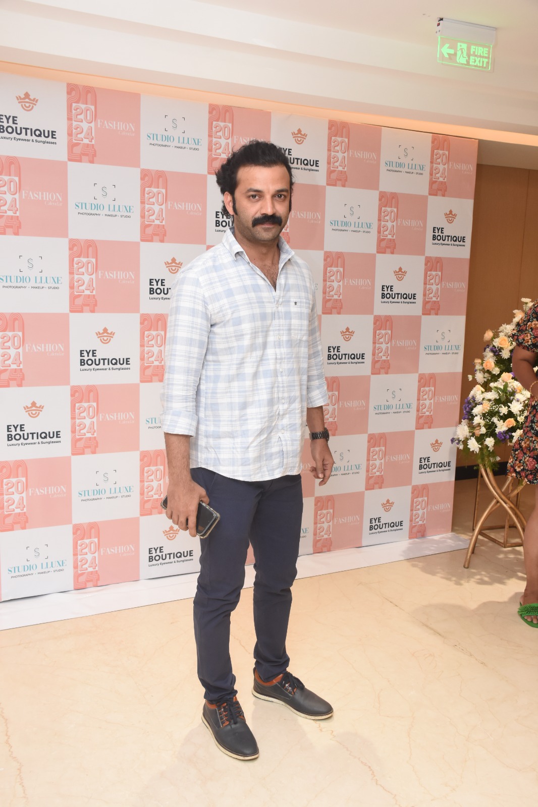Celebrities at Eye Boutique and Studio Lluxe fashion calendar launch event