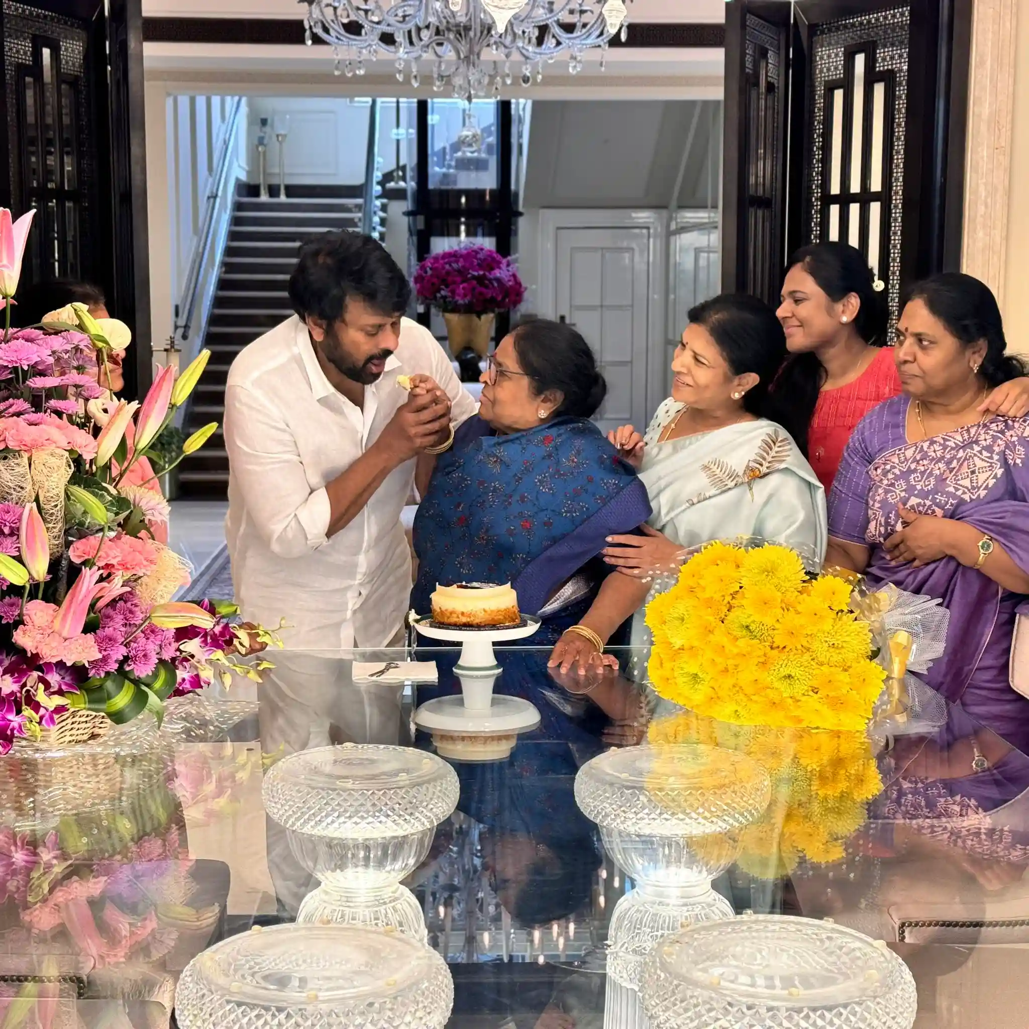 Chiranjeevi Mother Anjana Devi Birthday Celebrations