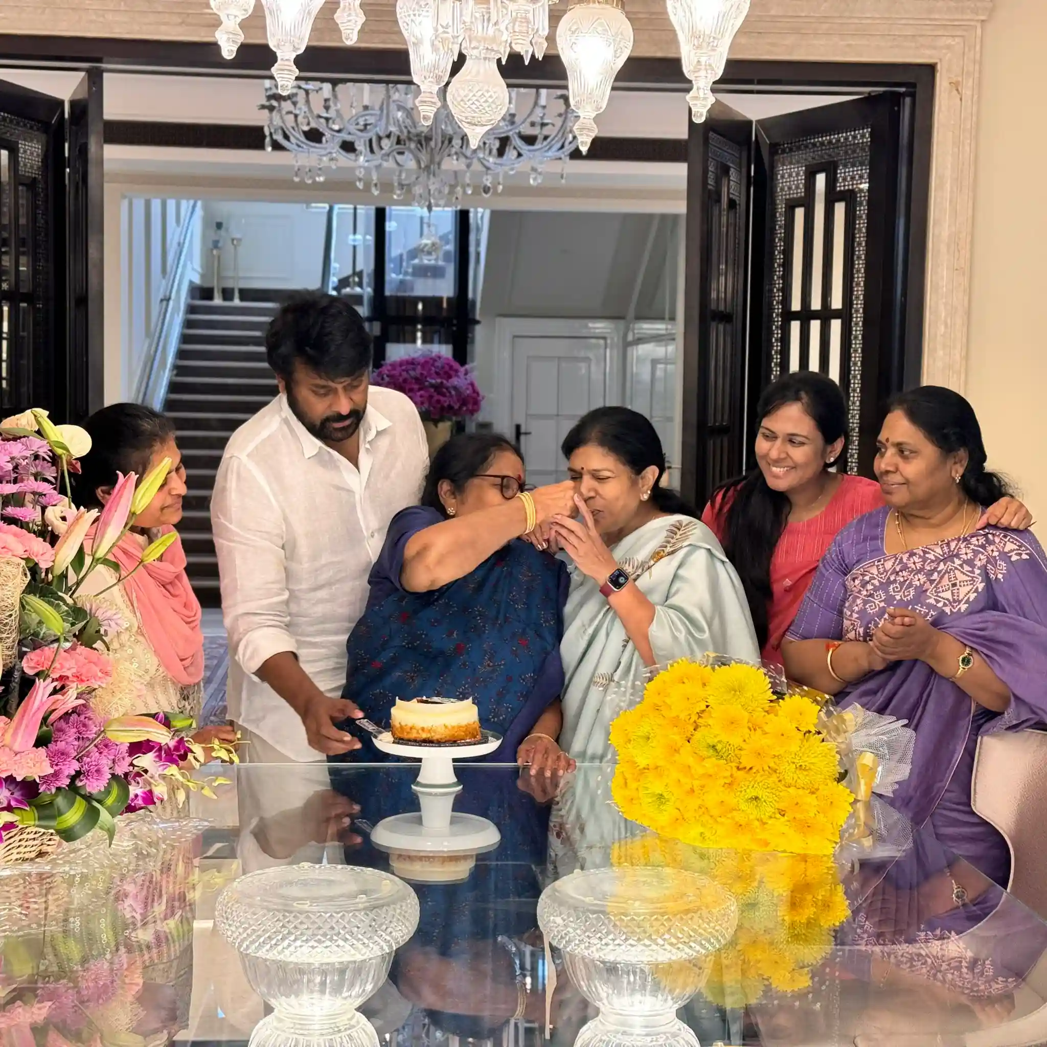 Chiranjeevi Mother Anjana Devi Birthday Celebrations