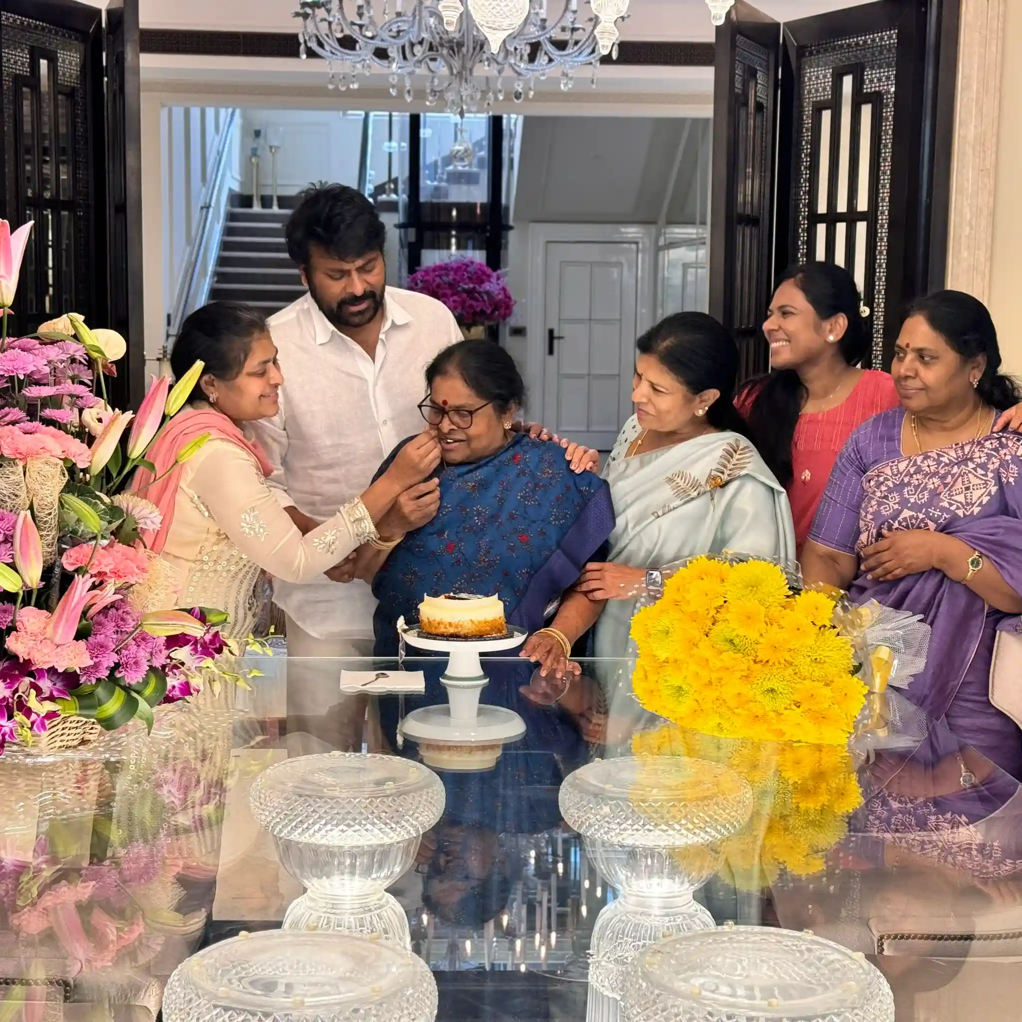 Chiranjeevi Mother Anjana Devi Birthday Celebrations