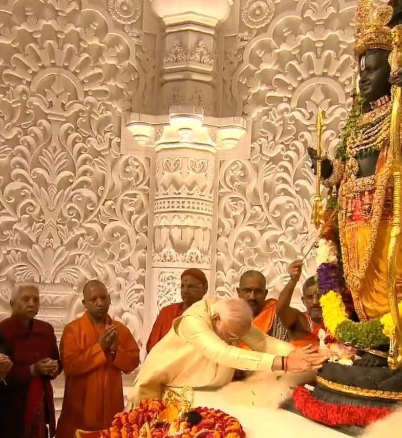 Cinema Sports Celebrities at Ayodhya Ram Mandir Opening Ceremony