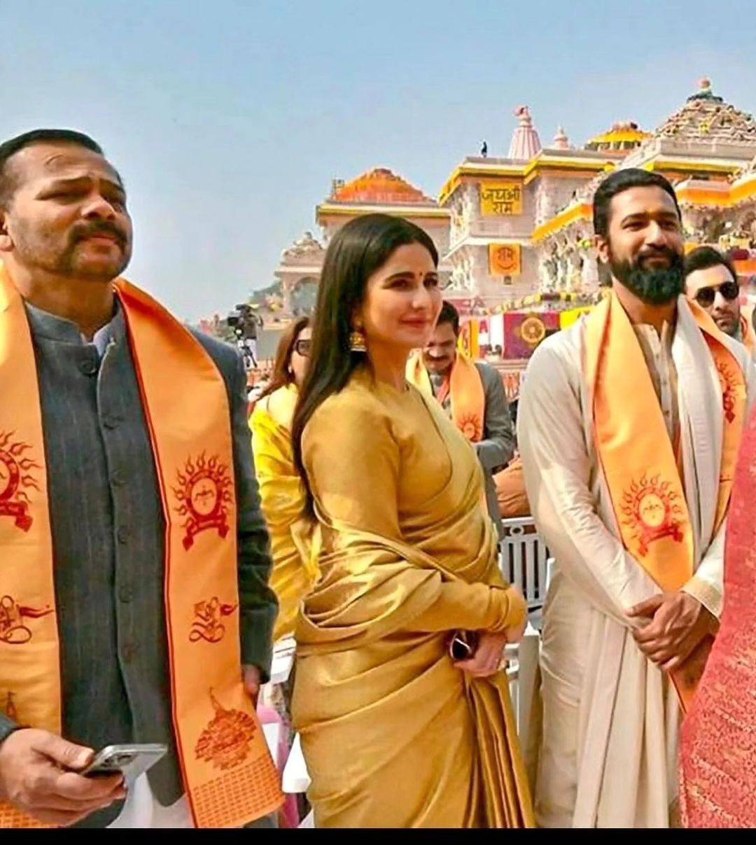 Cinema Sports Celebrities at Ayodhya Ram Mandir Opening Ceremony