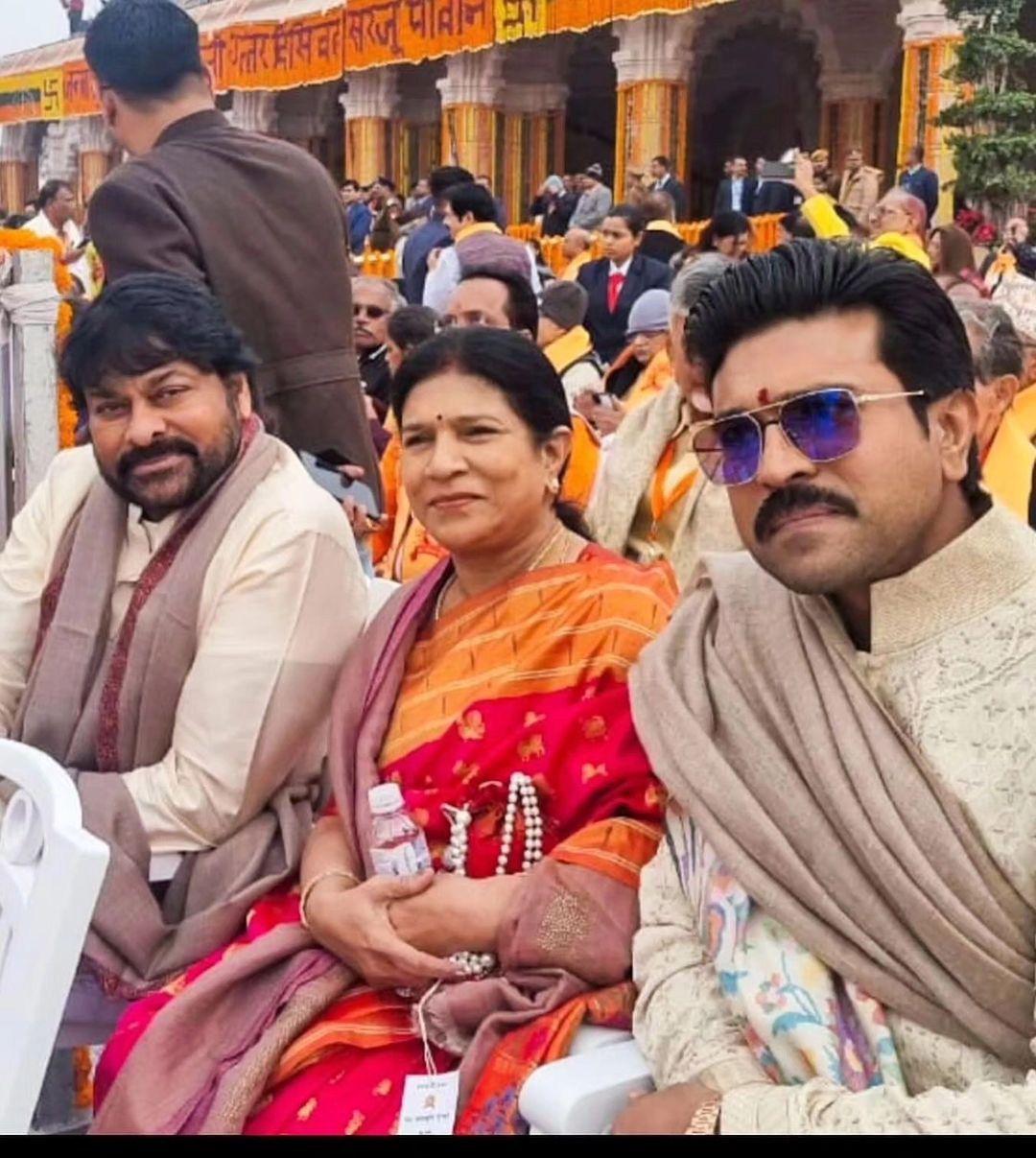 Cinema Sports Celebrities at Ayodhya Ram Mandir Opening Ceremony