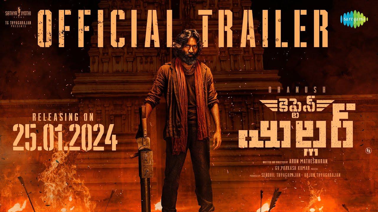 Captain Miller Trailer : ధనుష్ ‘కెప్టెన్ మిల్లర్’ తెలుగు ట్రైలర్ రిలీజ్..