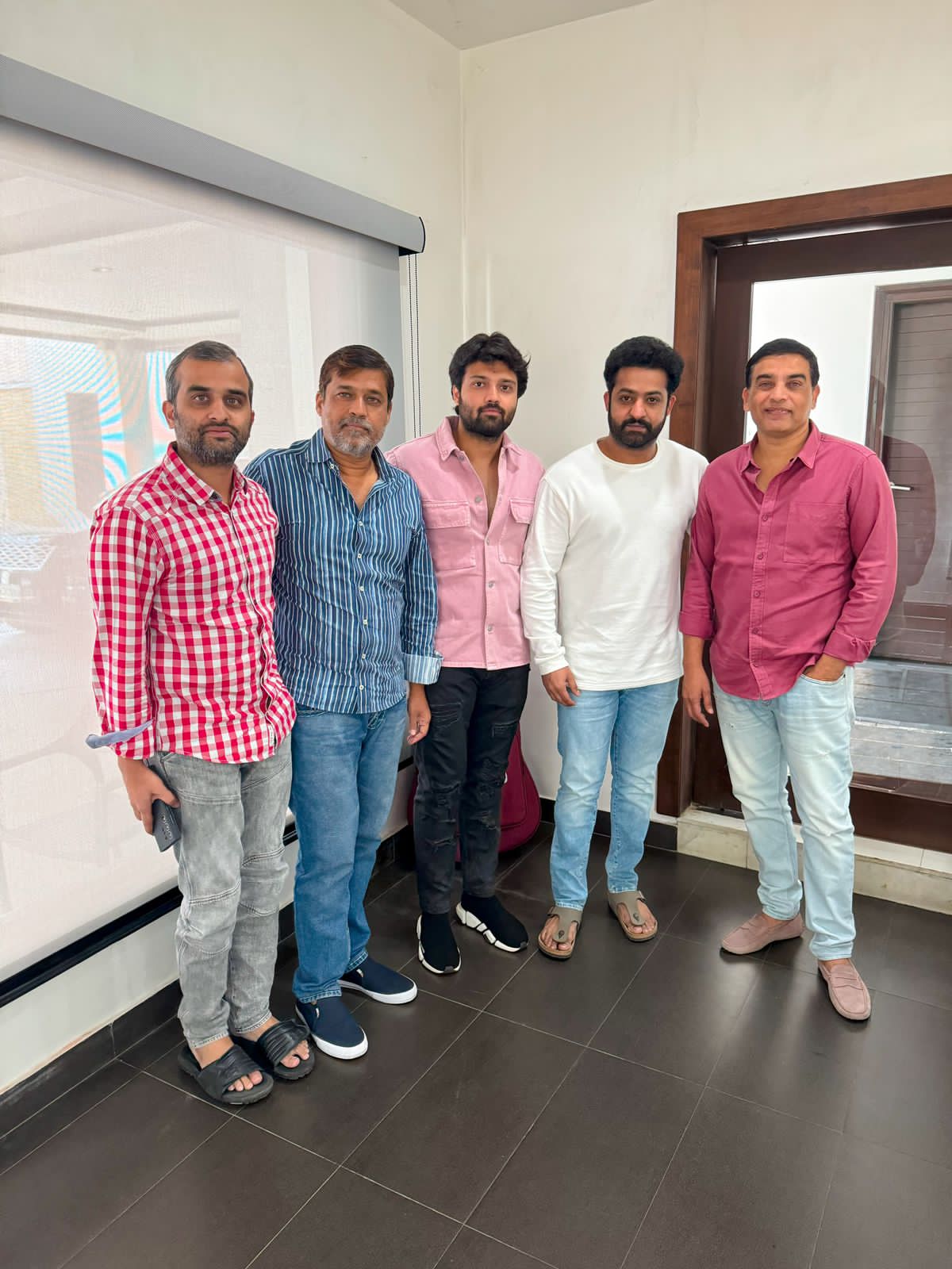 Dil Raju invites NTR to his brother son Ashish wedding